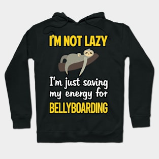 Funny Lazy Bellyboarding Hoodie